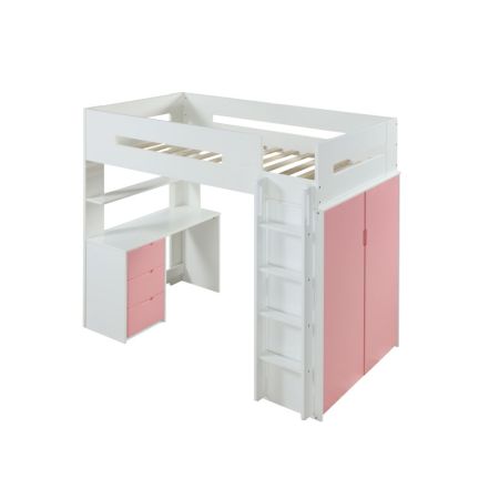 Nerice Youth Loft Bed 38040 Pink By Acme Furniture