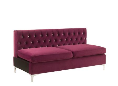 Jaszira Modular Sectional 57332 Burgundy By Acme Furniture