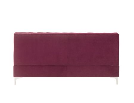 Jaszira Modular Sectional 57332 Burgundy By Acme Furniture