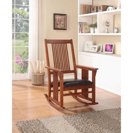 Kloris Rocking Chair 59214 Tobacco By Acme Furniture