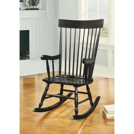 Arlo Rocking Chair 59297 Black By Acme Furniture