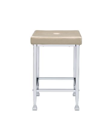 Raine Counter Height Stool 74007 Beige By Acme Furniture