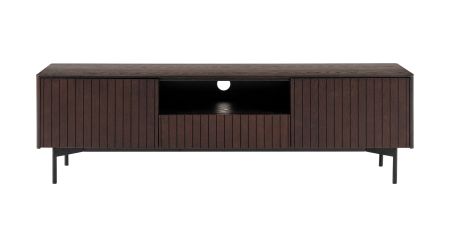 Modrest Calhoun - Modern Smoked Ash TV Stand