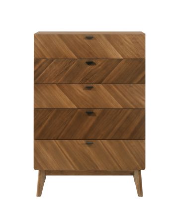 Nova Domus Kamela- Modern Walnut Chest