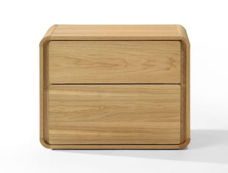 Modrest Dustin - Modern Natural Oak Nightstand