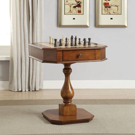 Bishop Game Table 82844 Cherry By Acme Furniture