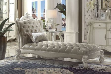 Versailles Chaise Lounge 96542 Vintage By Acme Furniture