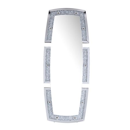 Noralie Floor Mirror 97759 Mirrored By Acme Furniture