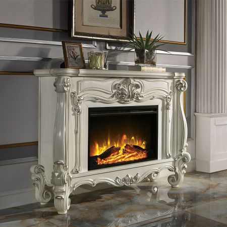 Versailles Fireplace AC01316 Bone By Acme Furniture