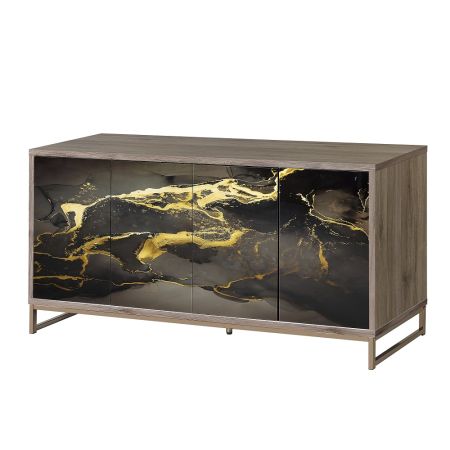 Payo Console Cabinet AC02342 Black By Acme Furniture