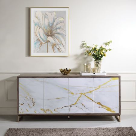 Paavan Console Cabinet AC02343 White By Acme Furniture