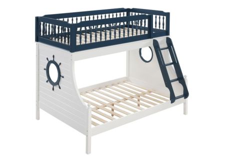 Farah Youth Bunk Bed BD00493 Blue By Acme Furniture