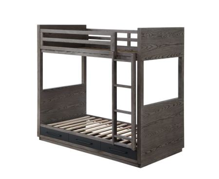 Estevon Youth Bunk Bed BD00613 Gray By Acme Furniture