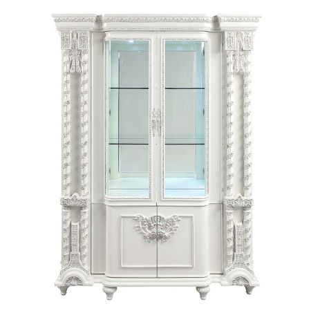 Vanaheim Curio Cabinet DN00681 White By Acme Furniture