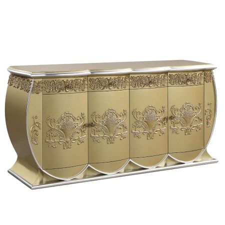 Bernadette Server DN01473 Gold By Acme Furniture