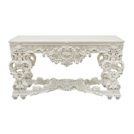 Adara Sofa Table LV01219 White By Acme Furniture