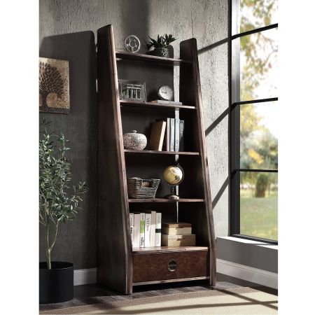 Brancaster Book Shelf OF02405 Aluminum By Acme Furniture