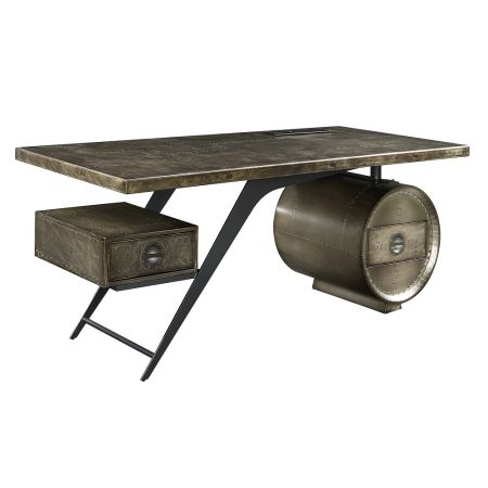 Brancaster Desk OF02586 Bronze By Acme Furniture