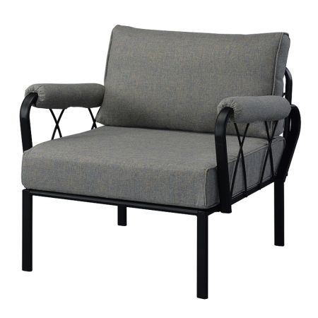 Rajni Arm Chair OT01761 Gray By Acme Furniture