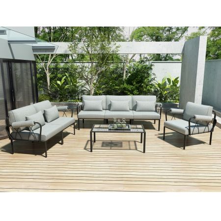 Rajni Outdoor Sofa OT01763 Gray By Acme Furniture