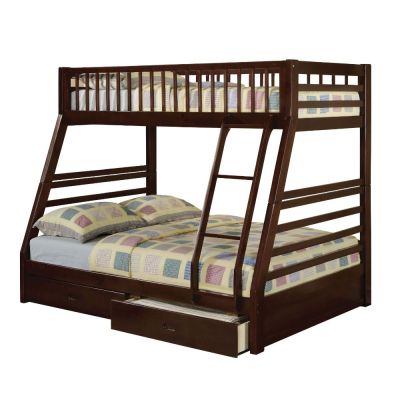 Jason Youth Bunk Bed 02020W Espresso By Acme Furniture