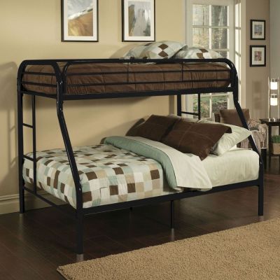 Tritan Youth Bunk Bed 02052BK Black By Acme Furniture