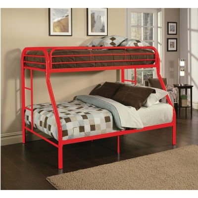 Tritan Youth Bunk Bed 02053RD Red By Acme Furniture