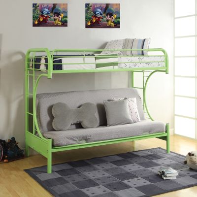 Eclipse Youth Bunk Bed 02091W-GR Green By Acme Furniture