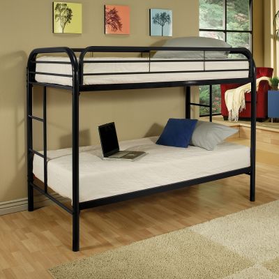 Thomas Youth Bunk Bed 02188BK Black By Acme Furniture