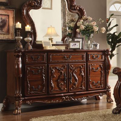 Dresden Dresser 12145 Cherry By Acme Furniture