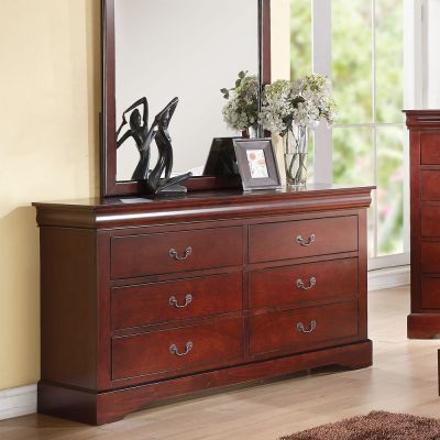 Louis Philippe III Dresser 19525 Cherry By Acme Furniture