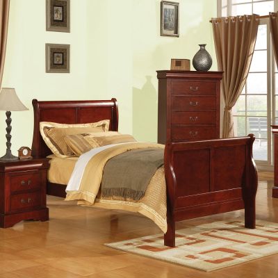 Louis Philippe III Youth Bedframes 19530T Cherry By Acme Furniture