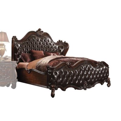 Versailles Bed Frames 21120Q Brown By Acme Furniture