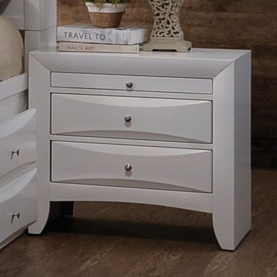 Ireland Nightstand 21704 White By Acme Furniture