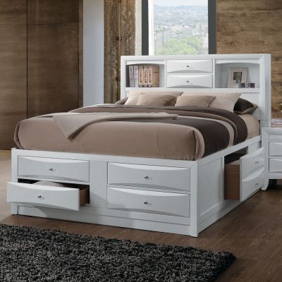 Ireland Youth Bedframes 21710F White By Acme Furniture