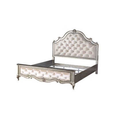 Esteban Bed Frames 22200Q Velvet By Acme Furniture