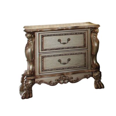 Dresden Nightstand 23163 Gold By Acme Furniture