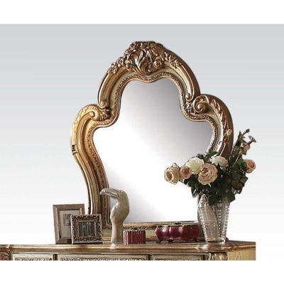 Dresden Mirror 23164 Gold By Acme Furniture