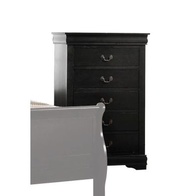 Louis Philippe Chest 23736 Black By Acme Furniture