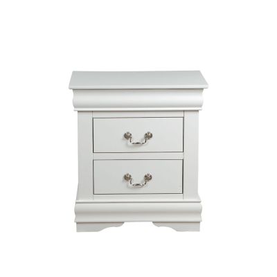 Louis Philippe Nightstand 23833 White By Acme Furniture