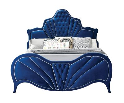 Dante Bed Frames 24217EK Blue By Acme Furniture