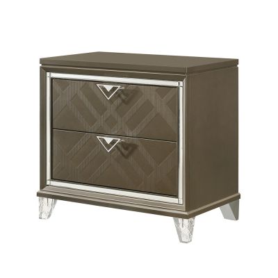 Skylar Nightstand 25323 Champagne By Acme Furniture