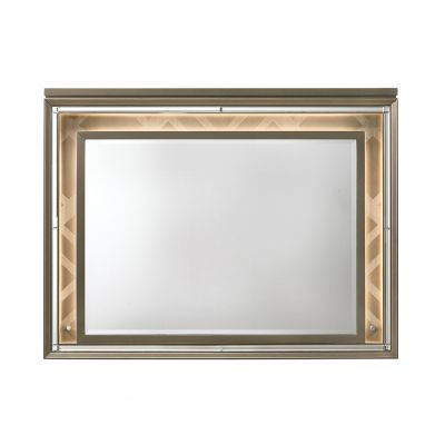 Skylar Mirror 25324 Champagne By Acme Furniture