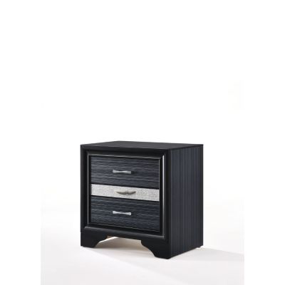 Naima Nightstand 25903 Black By Acme Furniture