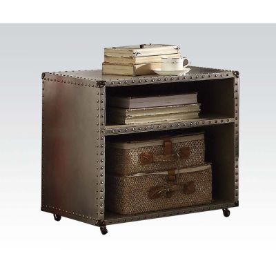 Brancaster Nightstand 26218 Aluminum By Acme Furniture