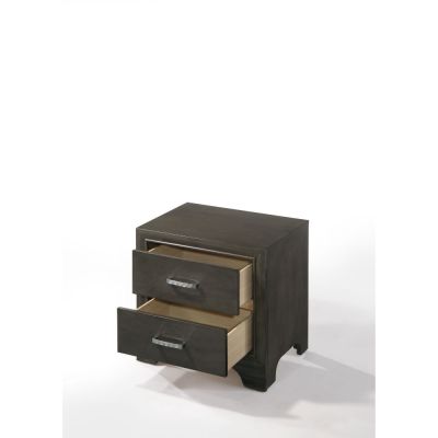 Carine II Nightstand 26263 Gray By Acme Furniture