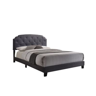 Tradilla Bed Frames 26370Q Gray By Acme Furniture