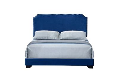 Haemon Bed Frames 26760Q Blue By Acme Furniture