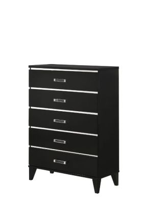 Chelsie Chest 27416 Black By Acme Furniture