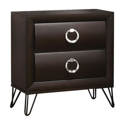 Tablita Nightstand 27463 Merlot By Acme Furniture